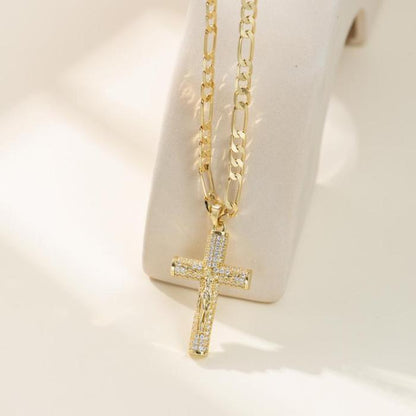 💖Mother's Day sales 49% OFF💖Holylegend 14k Gold - Rope Chain with Jesus Christ Crucifix - stavogue