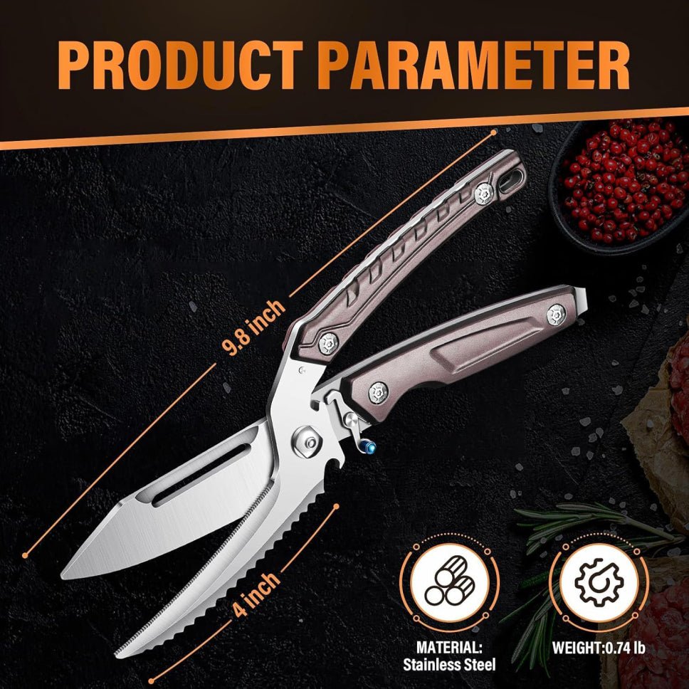 Multifunctional split knife detachable scissors - Built for the wild & kitchen - stavogue