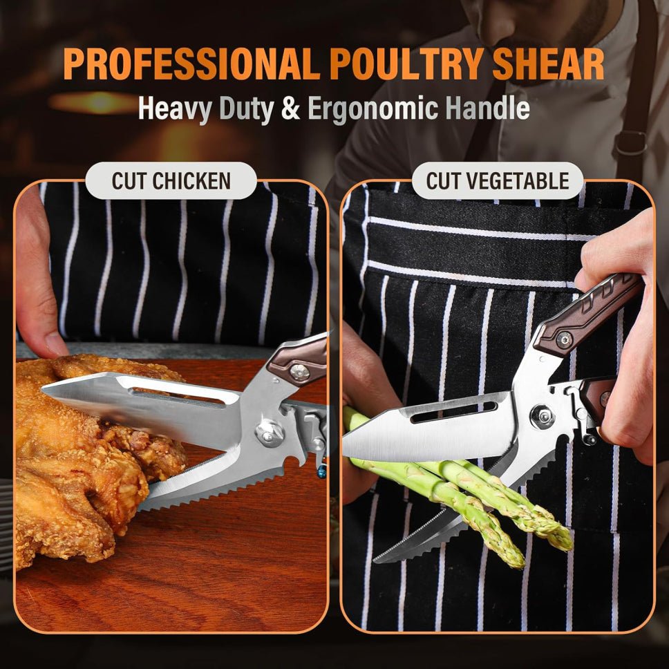Multifunctional split knife detachable scissors - Built for the wild & kitchen - stavogue