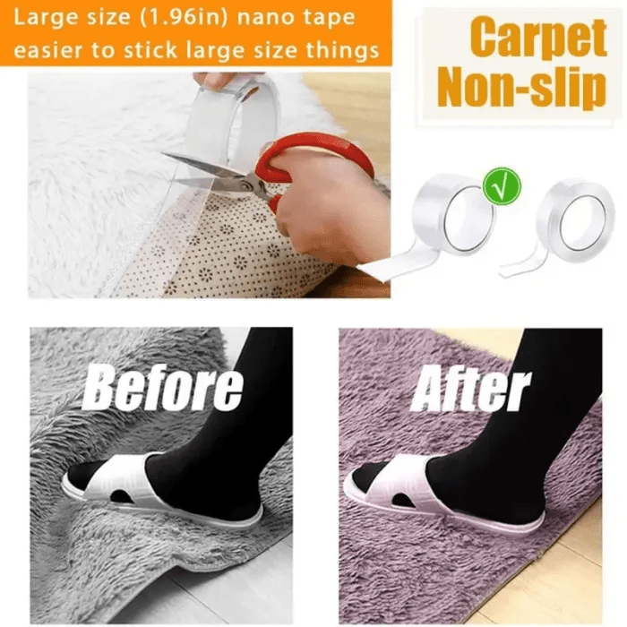 Nano Double - Sided Adhesive High Viscosity Traceless Hook - stavogue