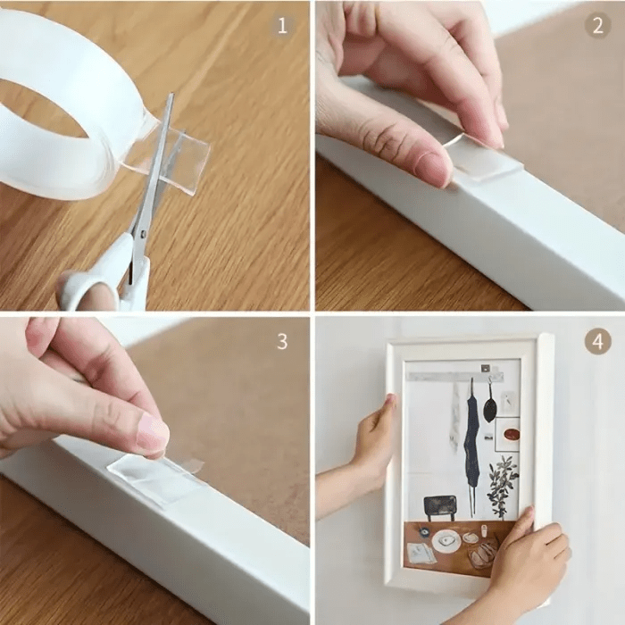 Nano Double - Sided Adhesive High Viscosity Traceless Hook - stavogue