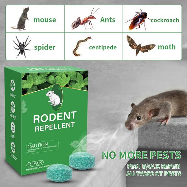 Natural Rodent Repellent Balls ,Effectively eliminates rodent pests Long - lasting effectiveness - stavogue