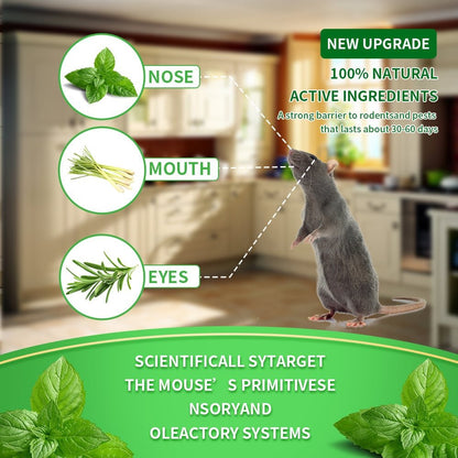 Natural Rodent Repellent Balls ,Effectively eliminates rodent pests Long - lasting effectiveness - stavogue