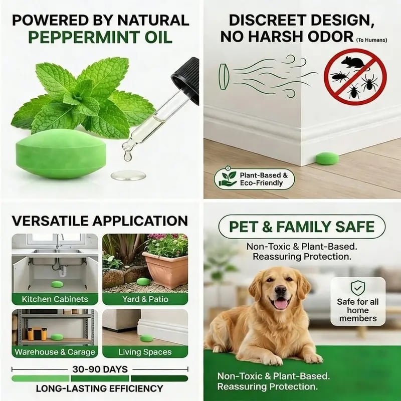 Natural Rodent Repellent Balls ,Effectively eliminates rodent pests Long - lasting effectiveness - stavogue
