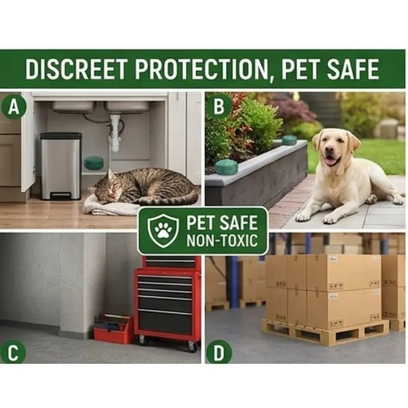 Natural Rodent Repellent Balls ,Effectively eliminates rodent pests Long - lasting effectiveness - stavogue