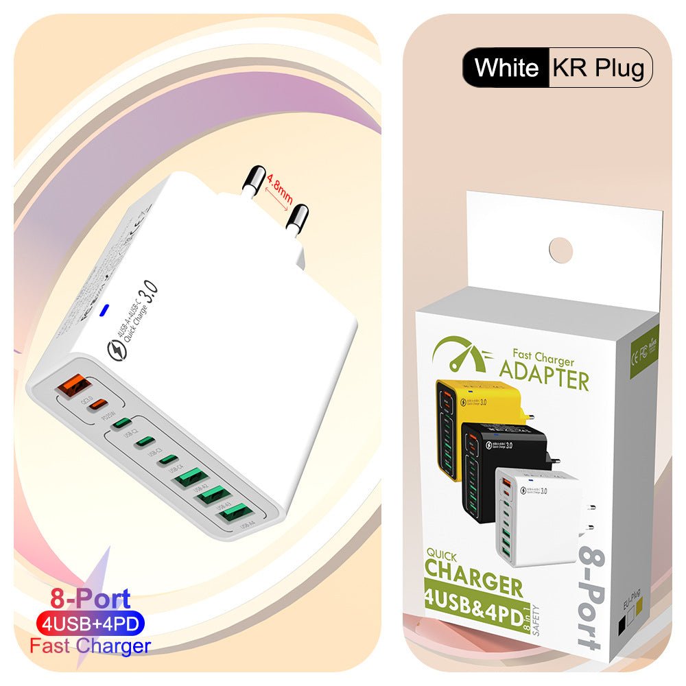 🎊New Year Special Offer⚡8 in 1 Waterproof Ports USB Fast Charger - stavogue