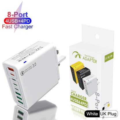 🎊New Year Special Offer⚡8 in 1 Waterproof Ports USB Fast Charger - stavogue
