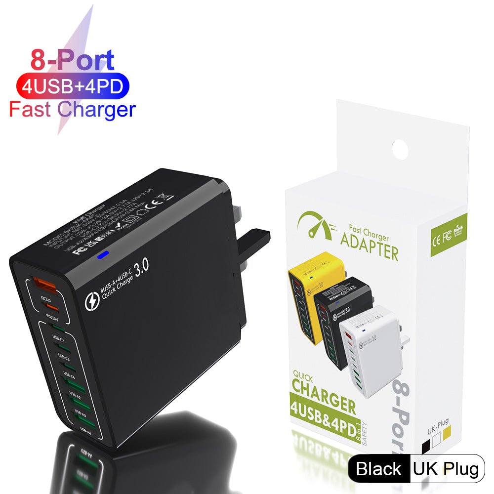 🎊New Year Special Offer⚡8 in 1 Waterproof Ports USB Fast Charger - stavogue