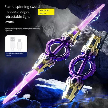 🎉New Year's Sale 50% OFF✨Cyberpunk Rotate Dual - Blade Sword Toy⚔️ - stavogue