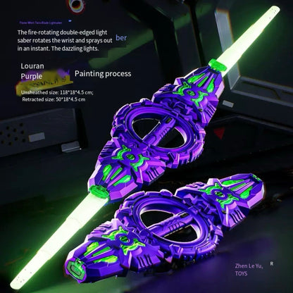 🎉New Year's Sale 50% OFF✨Cyberpunk Rotate Dual - Blade Sword Toy⚔️ - stavogue