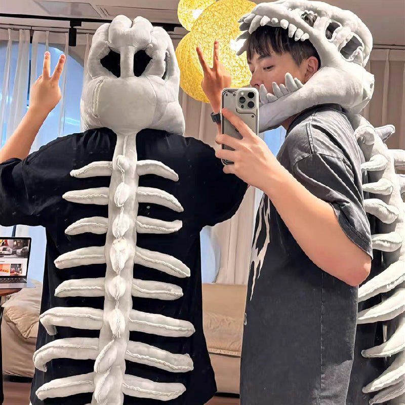 🎉New Year's Sale 50% OFF✨Dinosaur Skeleton Headgear Pillow🦖 - stavogue