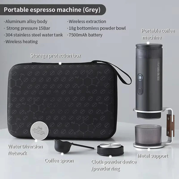 🎉New Year's Sale 50% OFF✨Portable Coffee Maker Espresso Machine With Digital Display Screen☕ - stavogue