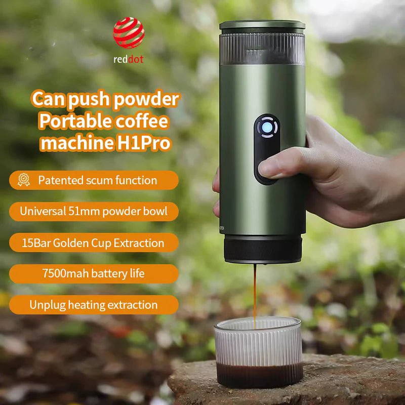 🎉New Year's Sale 50% OFF✨Portable Coffee Maker Espresso Machine With Digital Display Screen☕ - stavogue