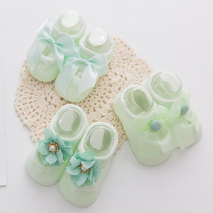 🎉PAY 1 GET 3 PAIRS👼Hand - woven Baby Ballet Socks - stavogue