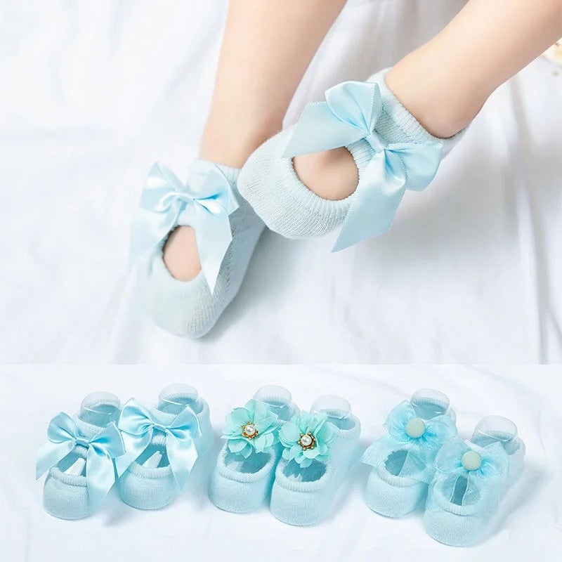 🎉PAY 1 GET 3 PAIRS👼Hand - woven Baby Ballet Socks - stavogue