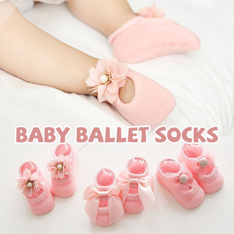 🎉PAY 1 GET 3 PAIRS👼Hand - woven Baby Ballet Socks - stavogue