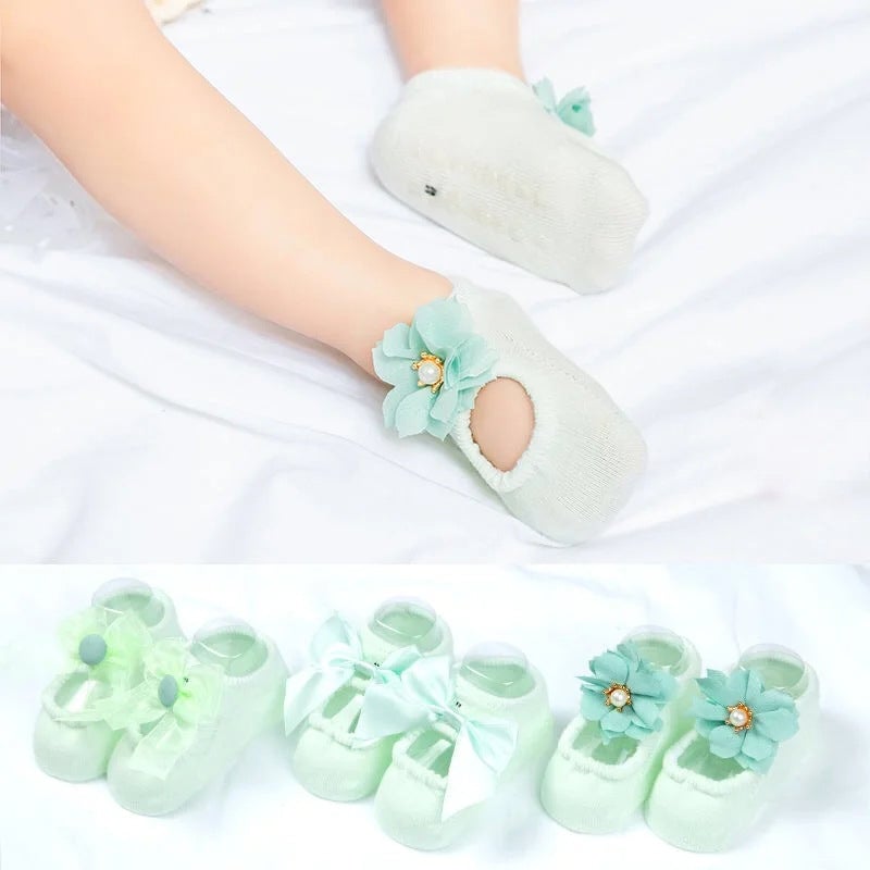 🎉PAY 1 GET 3 PAIRS👼Hand - woven Baby Ballet Socks - stavogue