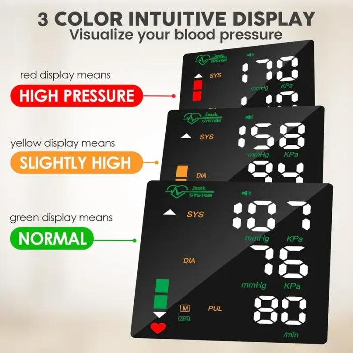💥Black Friday Hot Sale🔥Wrist Blood Pressure Monitor Led Display（Best Gift For Parents）🎁