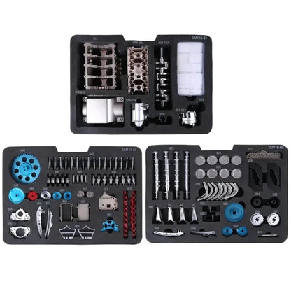 🔥Limited Time 49% OFF⚡-8-Cylinder Full Metal Car Engine Model