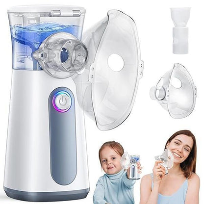 Portable Nebulizer Machine, USB - C Rechargeable Handheld Nebulizer for Breathing Treatment - stavogue