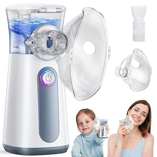 Portable Nebulizer Machine, USB - C Rechargeable Handheld Nebulizer for Breathing Treatment - stavogue