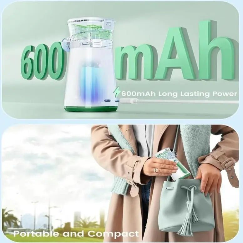 Portable Nebulizer Machine, USB - C Rechargeable Handheld Nebulizer for Breathing Treatment - stavogue