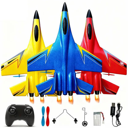 🎮RC Plane Remote Control Glider Airplanes 2.4 GHZ 2 Channels✈️ - stavogue