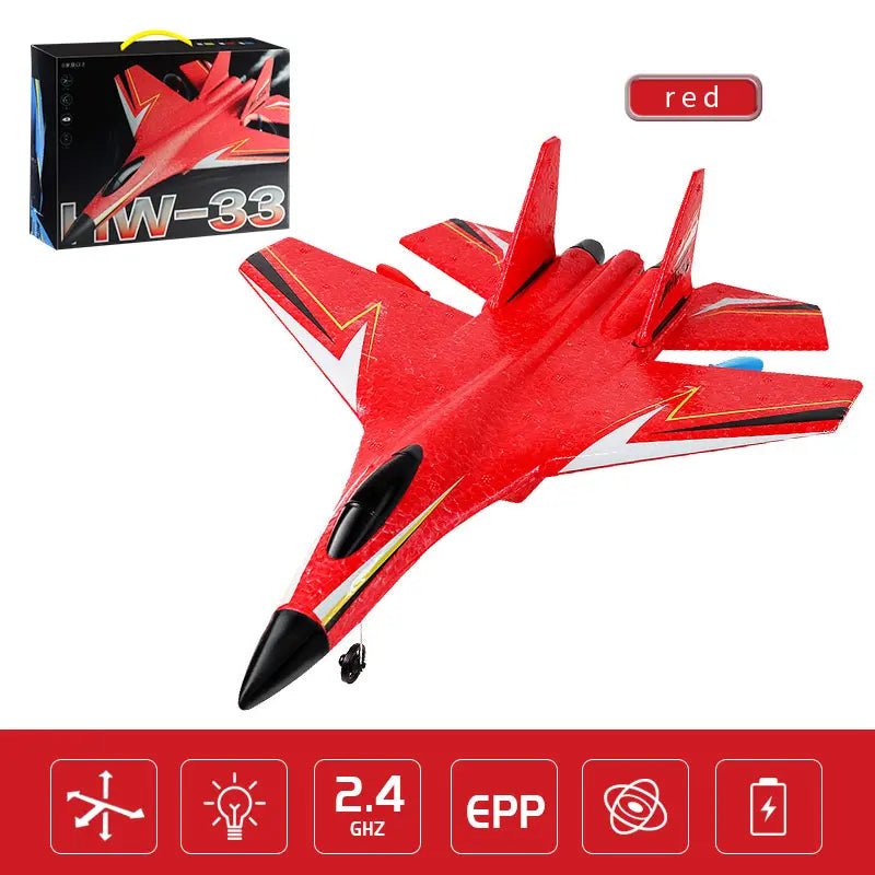 🎮RC Plane Remote Control Glider Airplanes 2.4 GHZ 2 Channels✈️ - stavogue