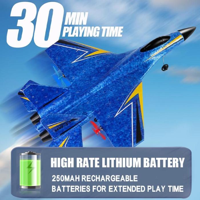 🎮RC Plane Remote Control Glider Airplanes 2.4 GHZ 2 Channels✈️ - stavogue