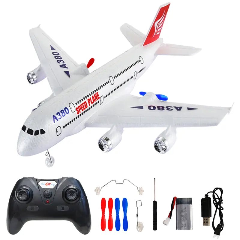 🎮RC Plane Remote Control Glider Airplanes 2.4 GHZ 2 Channels✈️ - stavogue