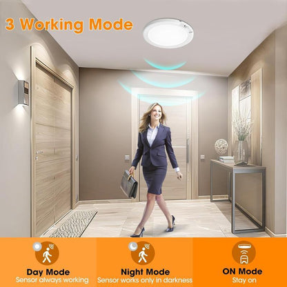 💡Rechargeable Magnetic Wireless Motion Sensor Ceiling Light with Remote - stavogue