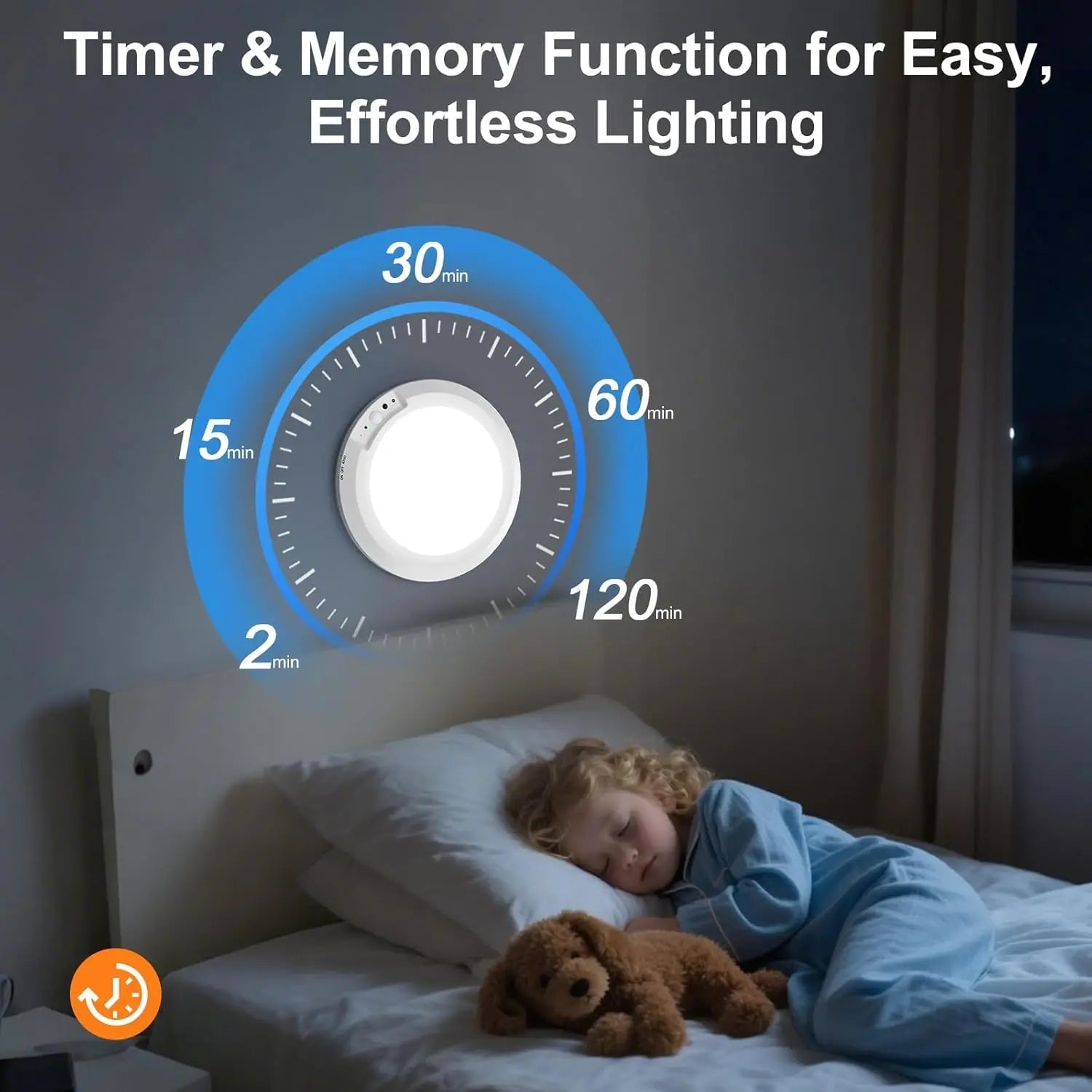 💡Rechargeable Magnetic Wireless Motion Sensor Ceiling Light with Remote - stavogue