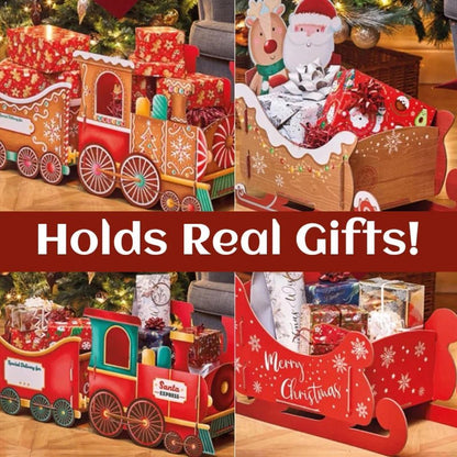 🎁 Santa’s Gift Train — Deliver Holiday Cheer in Style! 🚂🎄（Hand Folding） - stavogue