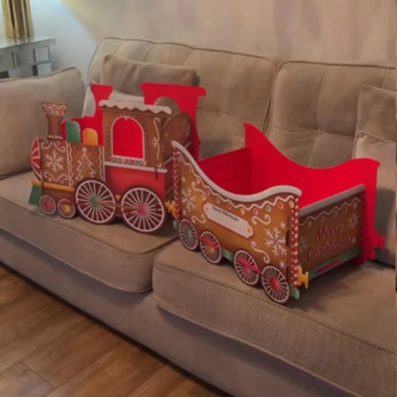 🎁 Santa’s Gift Train — Deliver Holiday Cheer in Style! 🚂🎄（Hand Folding） - stavogue