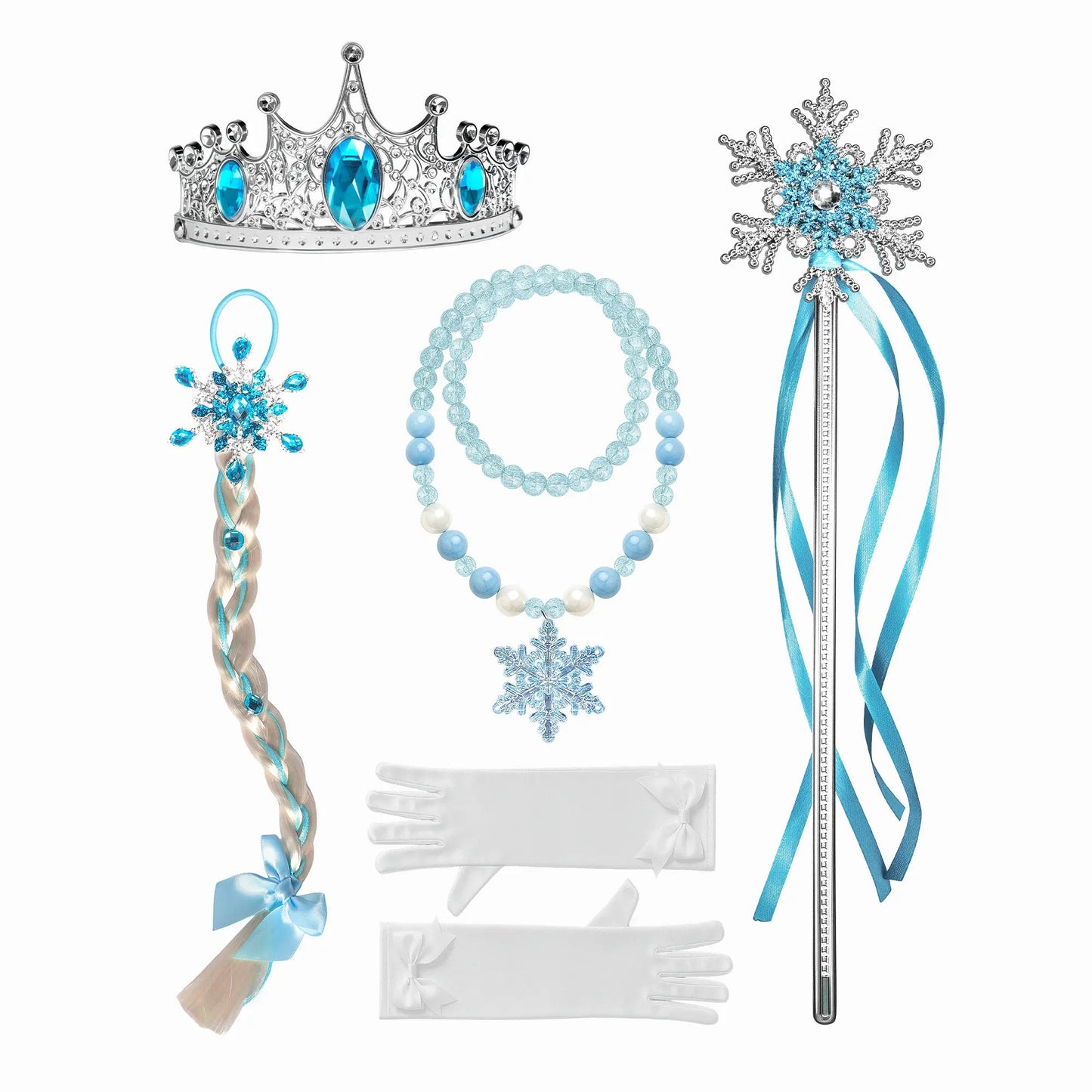 👗Special Gift - 40% OFF🎁White Light - Up Ice Princess Dress for Girls – 100+ LED Modes, Music Sync✨ - stavogue
