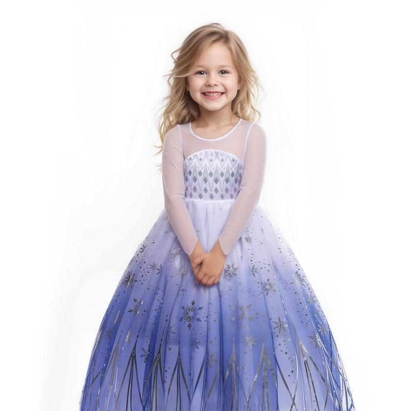 👗Special Gift - 40% OFF🎁White Light - Up Ice Princess Dress for Girls – 100+ LED Modes, Music Sync✨ - stavogue