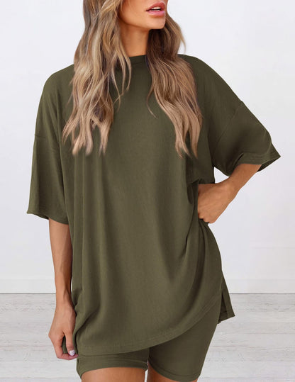🔥Special Promotion 50% OFF🔥2026 Women's Summer Casual Loose Two - Piece Casual Suit - stavogue