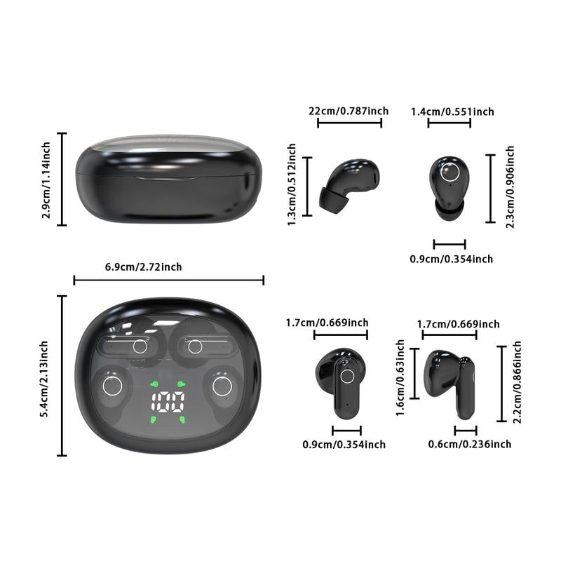 🔥Special Sale 49% OFF🔥Wireless Bluetooth Headphones,Tiny Size Invisible Earbuds(2 Sets) - stavogue
