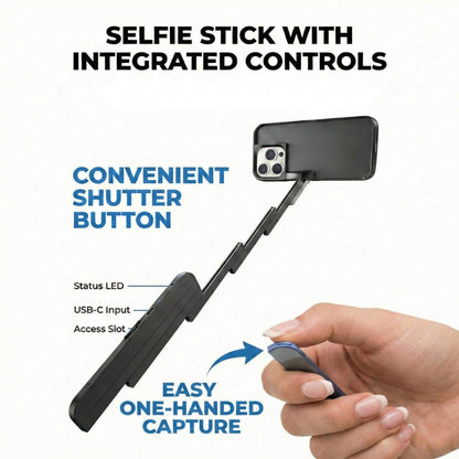 🔥Special Sale - 50% Off📲3 - in - 1 Foldable Phone Case with Selfie Stick - stavogue