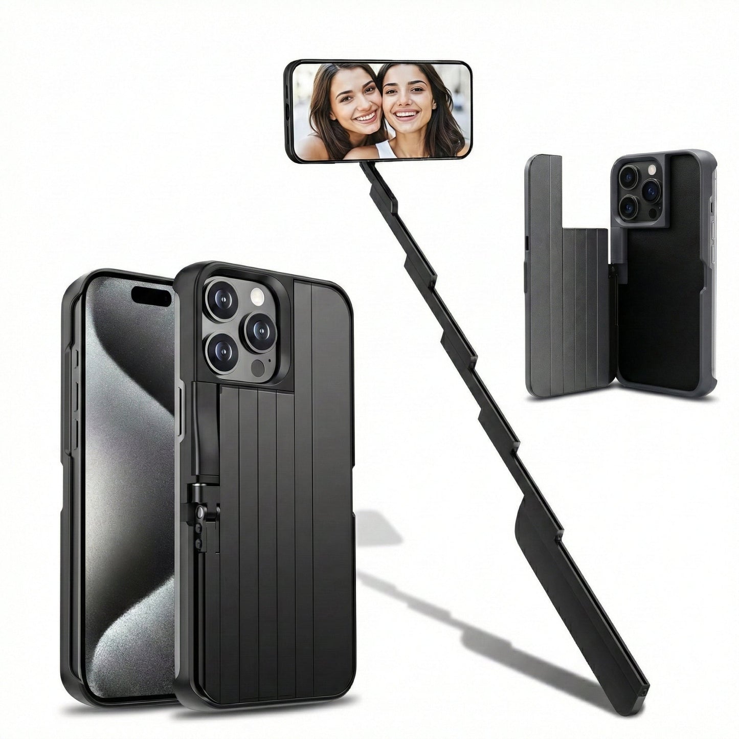 🔥Special Sale - 50% Off📲3 - in - 1 Foldable Phone Case with Selfie Stick - stavogue
