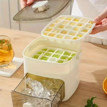 🔥Special Sale - 50% OFF🔥48 Cube Double - Deck Portable Ice Maker with Easy Press Lid - stavogue