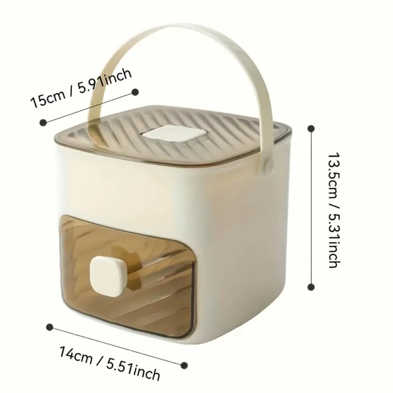 🔥Special Sale - 50% OFF🔥48 Cube Double - Deck Portable Ice Maker with Easy Press Lid - stavogue