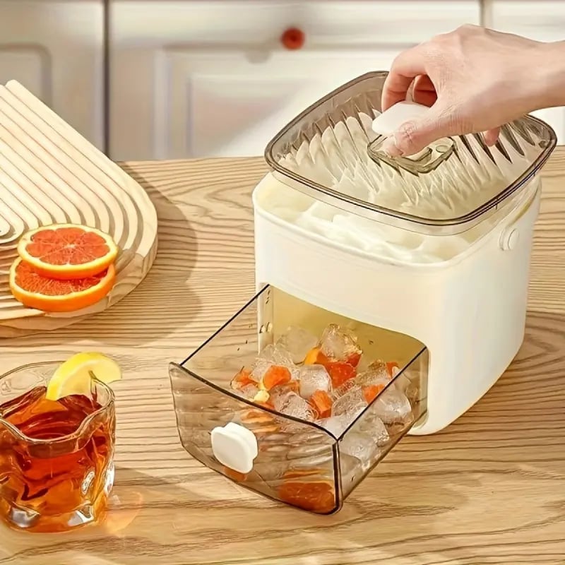 🔥Special Sale - 50% OFF🔥48 Cube Double - Deck Portable Ice Maker with Easy Press Lid - stavogue