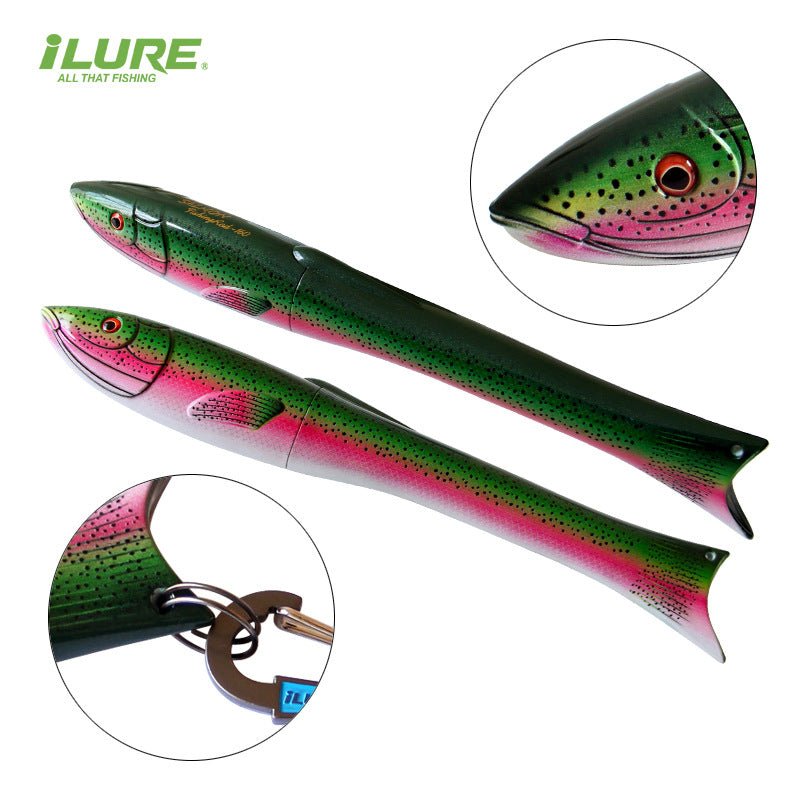 🔥Special Sale - 50% Off🎣Bionic Fish - Shaped Lure Rod Set - stavogue