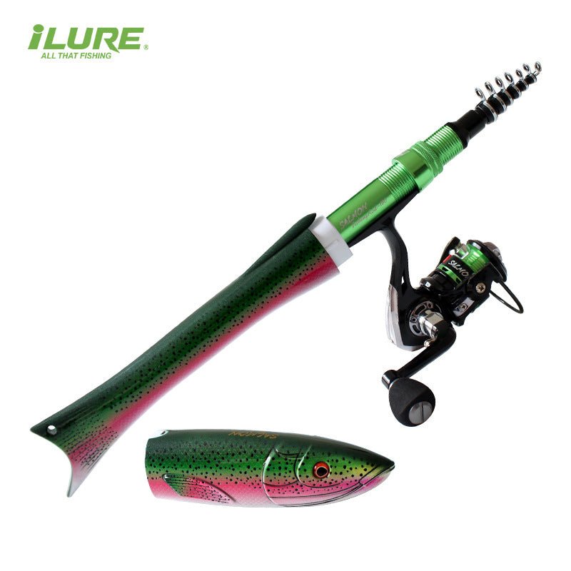 🔥Special Sale - 50% Off🎣Bionic Fish - Shaped Lure Rod Set - stavogue