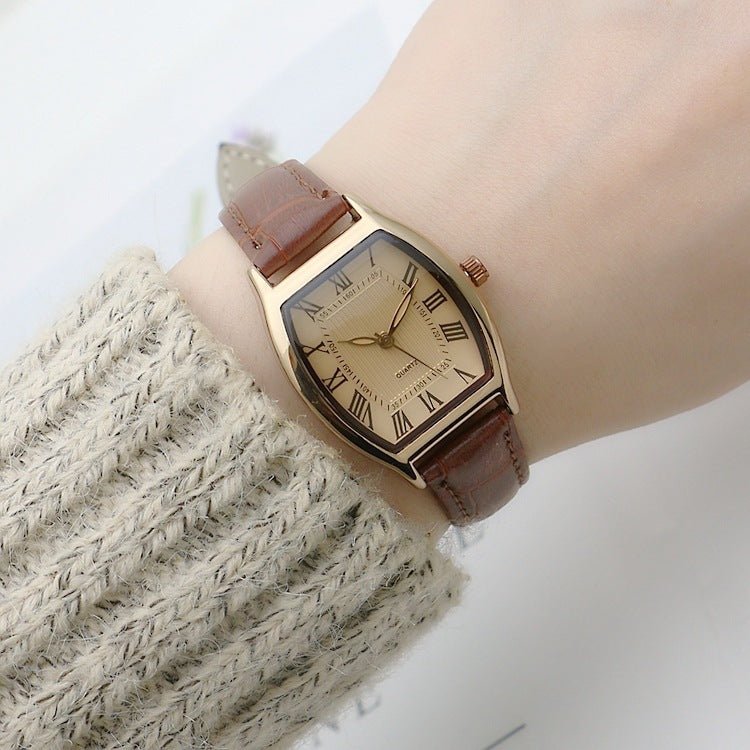 🔥Special Sale - 50% OFF🔥New Quartz Watch Vintage Luneau - Shaped Belt Watch - stavogue