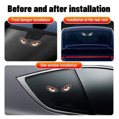 🔥Special Sale - 50% OFF😈Solar Demon Eye LED Car Window Light - stavogue