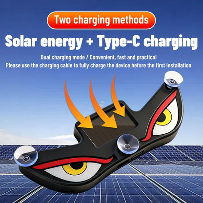 🔥Special Sale - 50% OFF😈Solar Demon Eye LED Car Window Light - stavogue