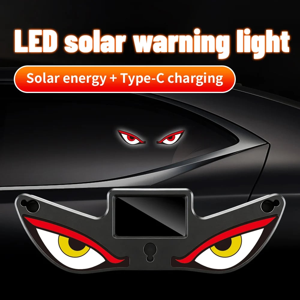 🔥Special Sale - 50% OFF😈Solar Demon Eye LED Car Window Light - stavogue
