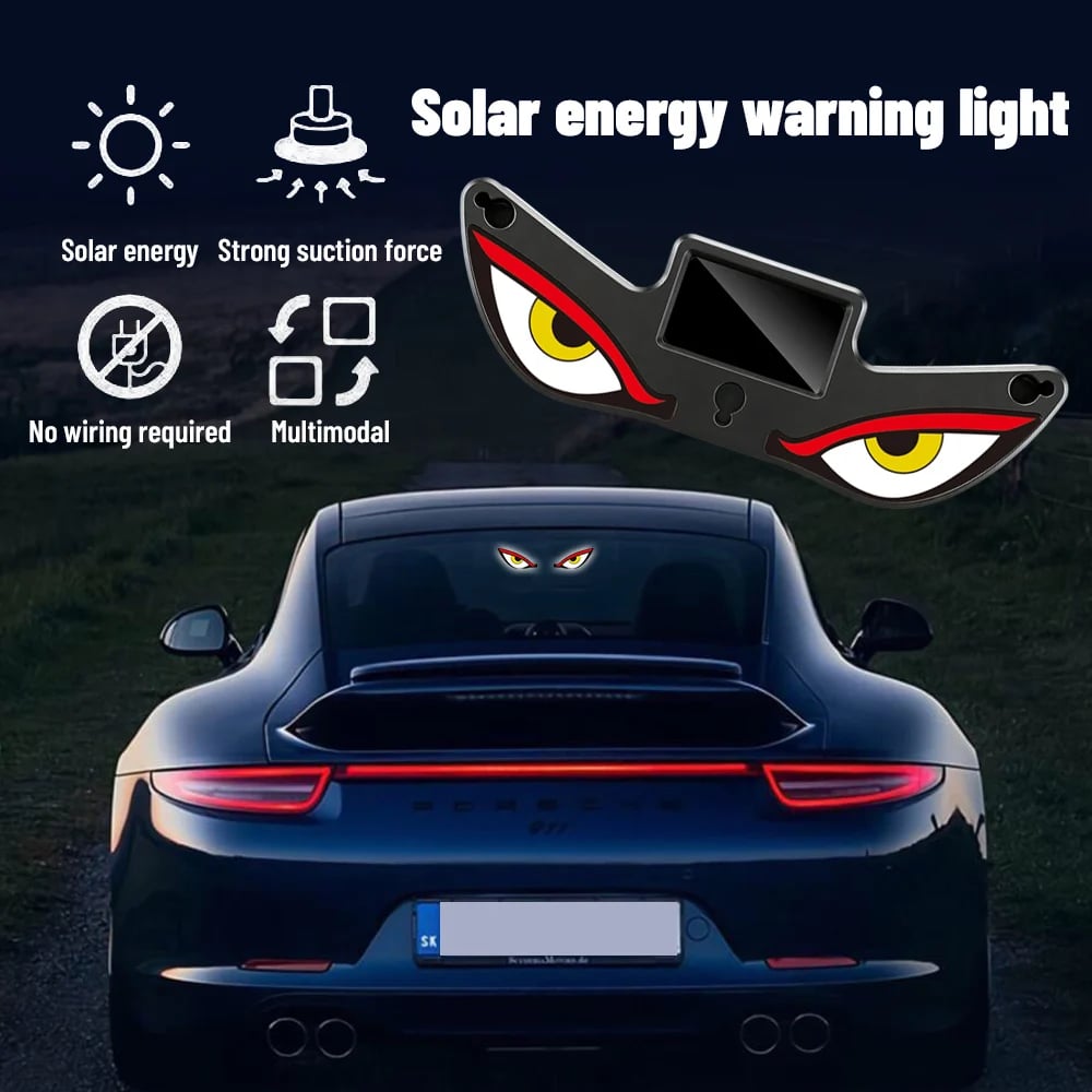 🔥Special Sale - 50% OFF😈Solar Demon Eye LED Car Window Light - stavogue